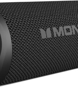 Monster S620 Bluetooth Speaker, Wireless Portable Outdoor Bluetooth Speakers, 60W True Wireless Stereo IPX8 Waterproof, Dual PairingBluetooth 5.4 Built-in Mic, Perfect for Home, Black